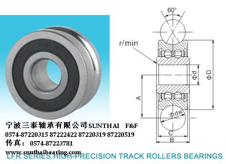 (SG6RS)SG20滚轮轴承—6X24X11导轨滚轮轴承